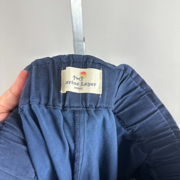 Marine Layer Paperbag Waist Wide Leg Flare Pants Tencel Cotton Womens Size Small - Picture 4 of 6